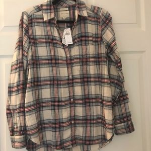 American Eagle flannel button down